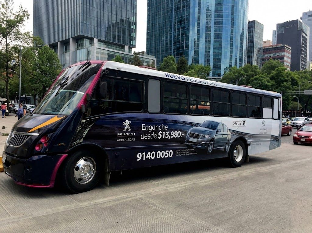 Publicidad móvil Peugeot